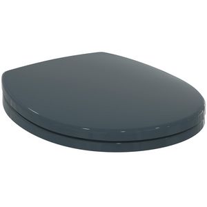 Contour 21 closetzitting met deksel donker grijs