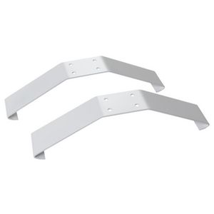 Set a 2 voetsteunen wit voor radiator MODERN + SUBLIME