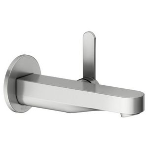 1-hendel wastafelmengkraan UP wandmontage. rond 165mm/IXMO Flat rvs