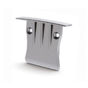 Eindkap inb. Slimline Wide 20mm Aluminium 46290334