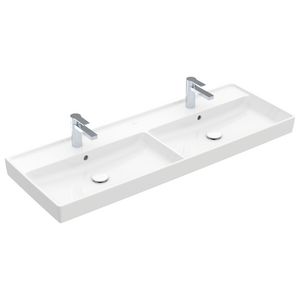 Dubbele meubelwastafel Collaro 1300x470mm 4A34D4R1