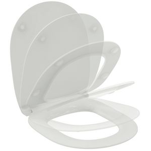 Connect closetzitting met deksel wit dun softclose