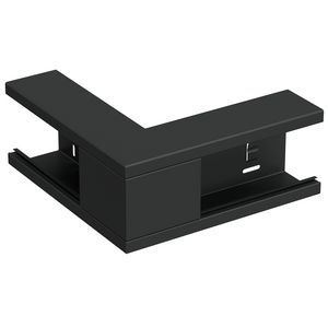 Buitenhoekstuk +D YH-110/72 WGX zwart RAL9017