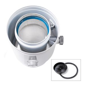 Aansluitset concentrisch incl ontluchtingsnippel