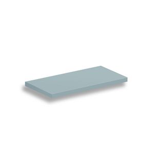 Bovenblad t.b.v. fonteinonderkast mat blauw