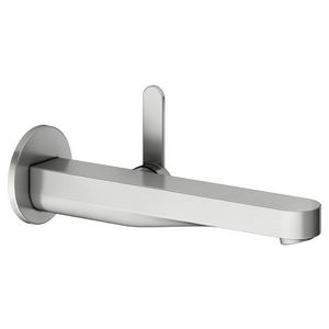 1-hendel wastafelmengkraan UP wandmontage rond 225mm/IXMO Flat rvs