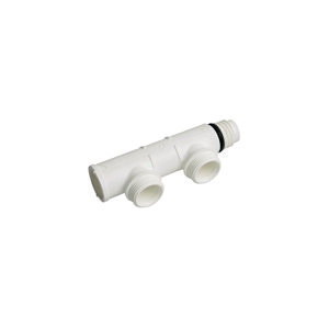Verlengsuk/basis push 3/4" euroconus wit 2x EK uiting