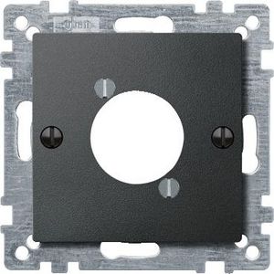 CentRALplate XLR audio plug connector anthracite System M