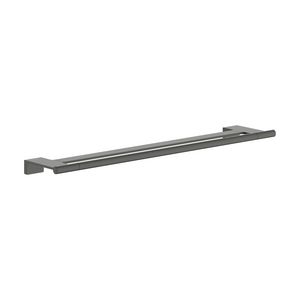 AddStoris S dubbel handdoekrek Brushed Black Chrome