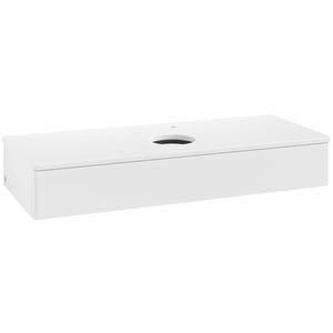 Wastafelonderkast Antao 1200x190x500mm White Matt Lacquer L10050MT