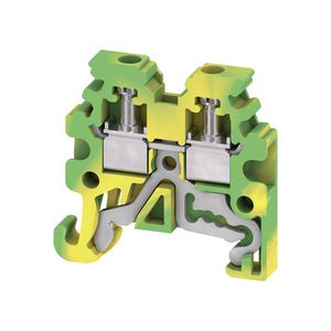 Aardklem PE schoefaansl. groen/geel 1.5mm2 400 V VVE=100