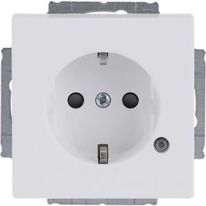 Wcd ra Centraalplaat bedrijfsLED inb f-matwit (20 EUCBL-884)