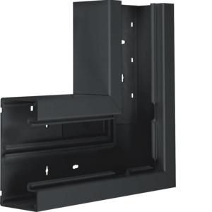 Vlakke hoek BR65 65x130mm zwart