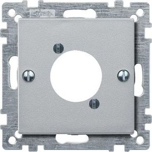 CentRALplate XLR audio plug connector aluminium System M