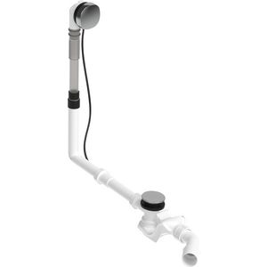 Af- en overloopgarnituur Chroom 400x80x450mm
