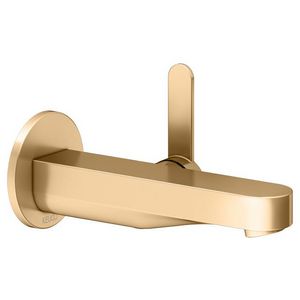 1-hendel wastafelmengkraan UP wandmontage rond 165mm/IXMO Flat mes