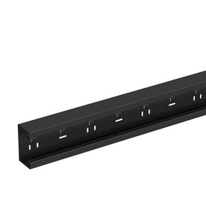 Wandgoot U-120/65 L=3m WGX zwart RAL9017