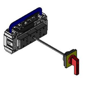 Omschakelaar 315A 4P Bodemmontage