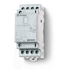 Magneetschakelaar 2 maakcontacten 2 verbreekcont. 25A 60V DC