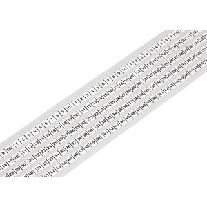 Markeringsstrook op rol 5 mm breed wit 210-834