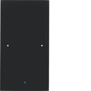 Tastsensor KNX-touch 1-v berker TS Sensor glas zwart