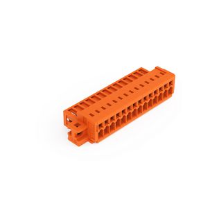 1-draads male steker 1,5mm² oranje 734-344/019-000 VVE=25