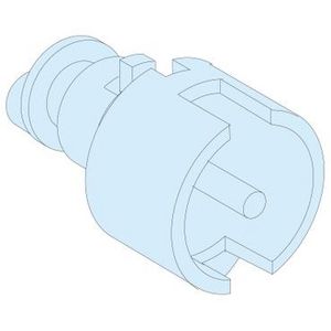 INZETSTUK SLOT DUBBELBAAR IP55 Prisma G