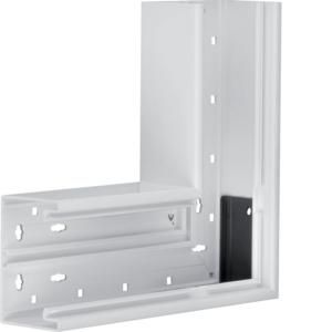 Vlakke hoek BR65 65x100mm lichtgrijs