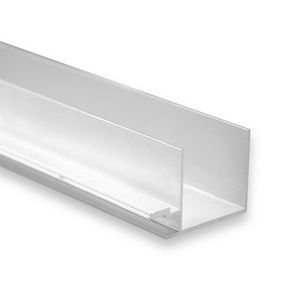 LED gipsplaat profiel TBP1 L=2mtr. LED strips max. 6mm