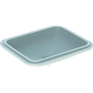 VariForm onderbouwwastafel rechthoekig 50x49cm zonder overloop KeraTect/wit