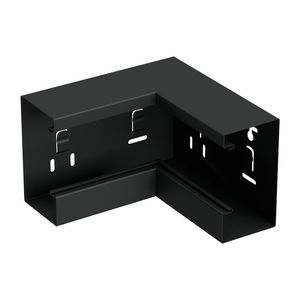 Binnenhoekstuk IH-130/72 WGX zwart RAL9017