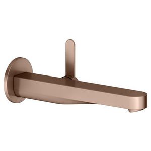 1-hendel wastafelmengkraan UP wandmontage rond 225mm/IXMO Flat rood