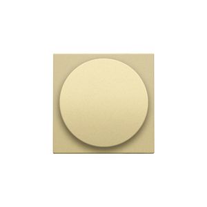Afwerkingsset draaiknopdimmer/extensie incl. draaiknop gold
