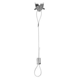 OPHANGINGSKIT ONDER HORI. KABEL-CLIP+KABEL+ROLLER-L= VVE=10