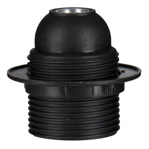 Lamphouder TP Threaded E27 ring zwart