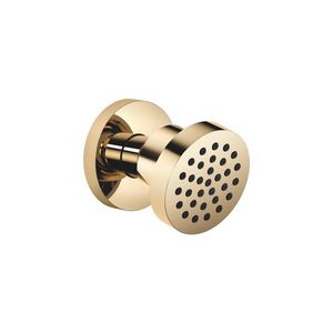 Zijdouche z.stopkraan Messing (23kt Goud)