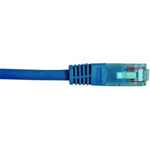 Patchkabel RJ45 Cat 5e UTP 1mtr. Blauw