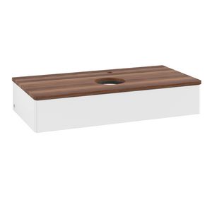 Wastafelonderkast Antao 1000x190x500mm White Matt Lacquer K09052MT