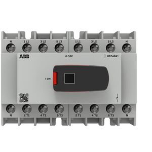 OT plus omschrijvingchakelaar framemaat G1 40A, 4P