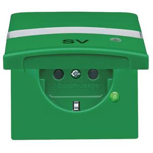Wcd ra tekstkd kv led inb IP44 A-w groen (20 EUGKBLN-13-102)
