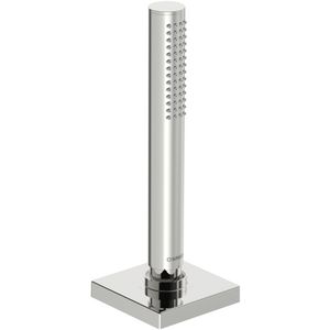 Afb.set badrand slangdoorvoer HANSASTILO handdouche 4k.rozet