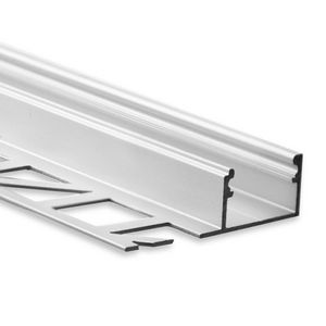 LED tegel profiel FP2 randen L=2mtr. LED strips max. 14mm
