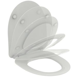 Closetzitting I.LIFE-A sandwich softclose afneembaar wit