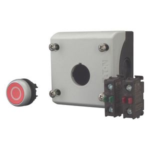 Toets 1M+1V vlak rood opbouw