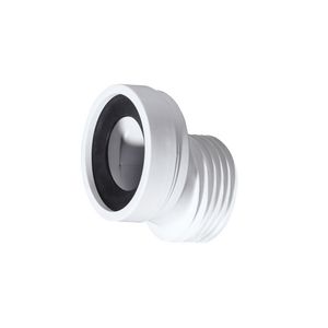 Closetafvoersok WC10 110mm excentrisch sprong 40mm PP wit