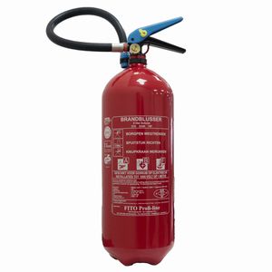 6 l schuimblusser brandklasse ABF met Rijkskeur