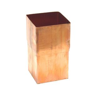 Koperen HWA verbindingsmof vierkant 100x100mm