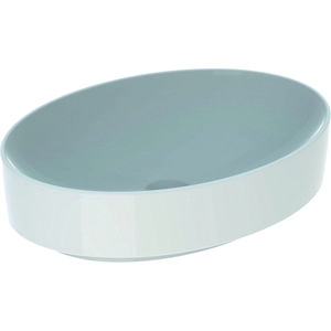 VariForm opzetwastafel ovaal 55x40cm zonder overloop wit