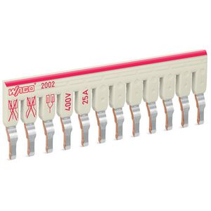 Combinatiebrug 12-voudig geisoleerd lichtgrijs VVE=25