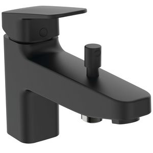 Badmengkraan 1-gats badrandmontage silk black Ceraplan